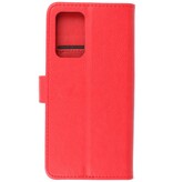 Bookstyle Wallet Cases Hoesje voor Samsung Galaxy A33 5G Rood