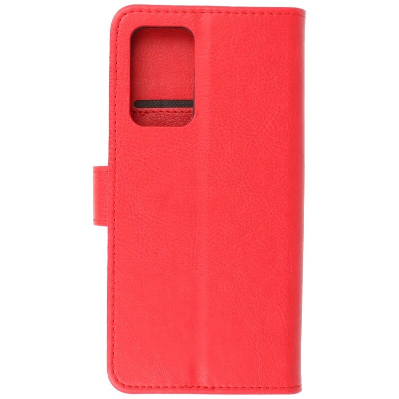 Bookstyle Wallet Cases Hoesje voor Samsung Galaxy A33 5G Rood