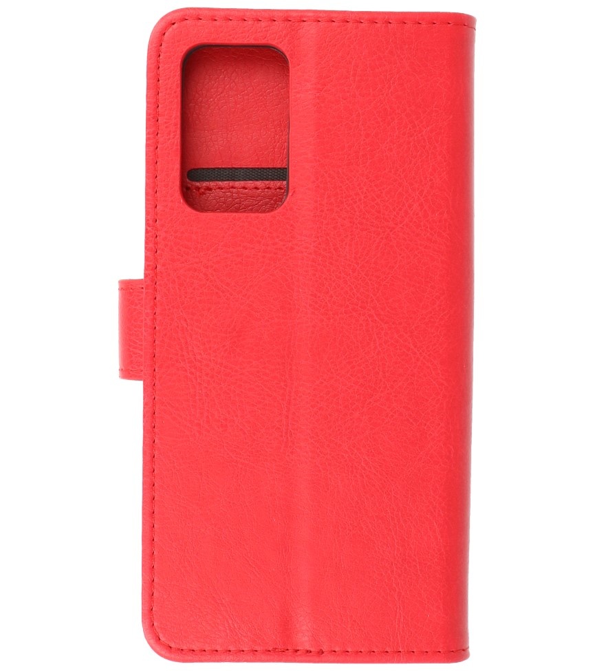 Bookstyle Wallet Cases Hoesje voor Samsung Galaxy A33 5G Rood