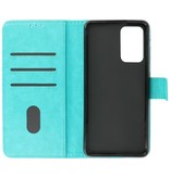 Bookstyle Wallet Cases Hülle für Samsung Galaxy A33 5G Grün