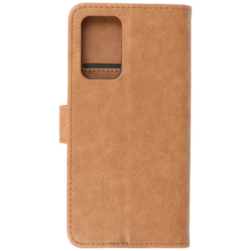 Bookstyle Wallet Cases Custodia per Samsung Galaxy A33 5G marrone