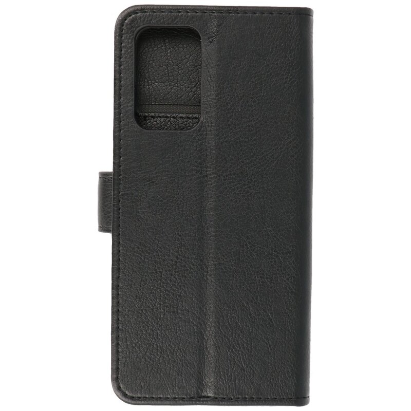 Bookstyle Wallet Cases Funda para Samsung Galaxy A73 5G Negro