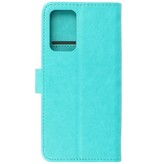 Bookstyle Wallet Cases Case for Samsung Galaxy A73 5G Green