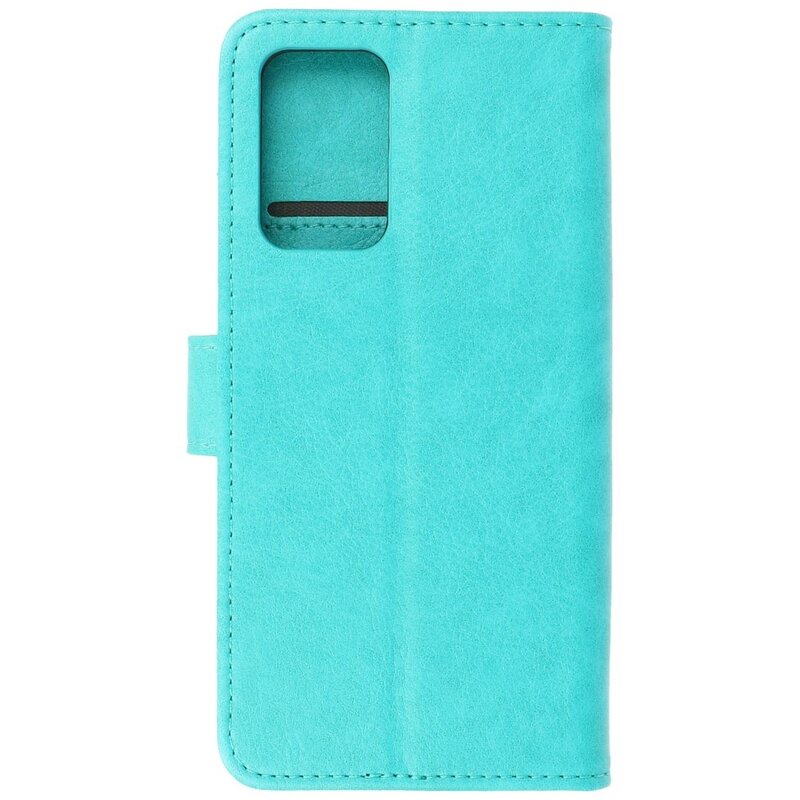 Bookstyle Wallet Cases Coque pour Samsung Galaxy A73 5G Vert