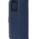 Bookstyle Wallet Cases Custodia per Oppo A95 4G - A74 4G Navy