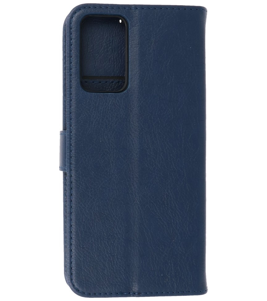 Bookstyle Wallet Cases Case for Oppo A95 4G - A74 4G Navy