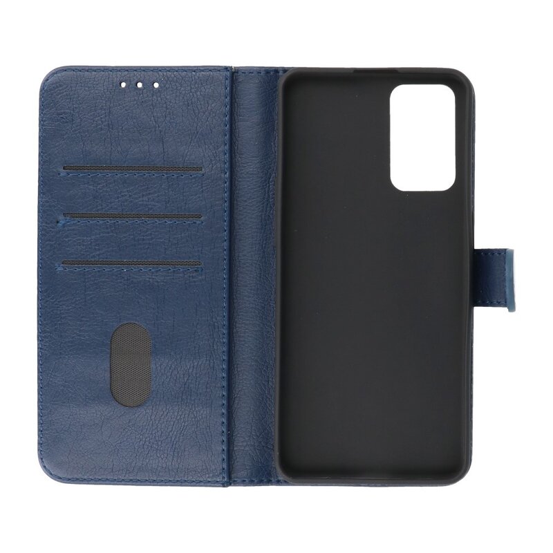 Bookstyle Wallet Cases Case for Oppo A95 4G - A74 4G Navy