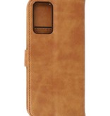 Bookstyle Wallet Cases Cover for Oppo A95 4G - A74 4G Brown