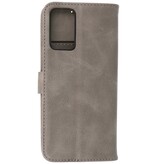 Custodia a Portafoglio Bookstyle Cover per Oppo A95 4G - A74 4G Grigio