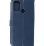 Bookstyle Wallet Cases Cover für Oppo A53s 4G - A53 Navy