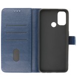 Funda tipo cartera Bookstyle para Oppo A53s 4G - A53 azul marino