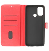 Bookstyle Wallet Cases Cover for Oppo A53s 4G - A53 Red