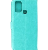 Bookstyle Wallet Cases Cover for Oppo A53s 4G - A53 Green