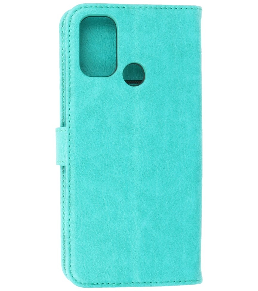 Bookstyle Wallet Cases Cover for Oppo A53s 4G - A53 Green