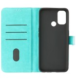 Bookstyle Wallet Cases Cover pour Oppo A53s 4G - A53 Vert