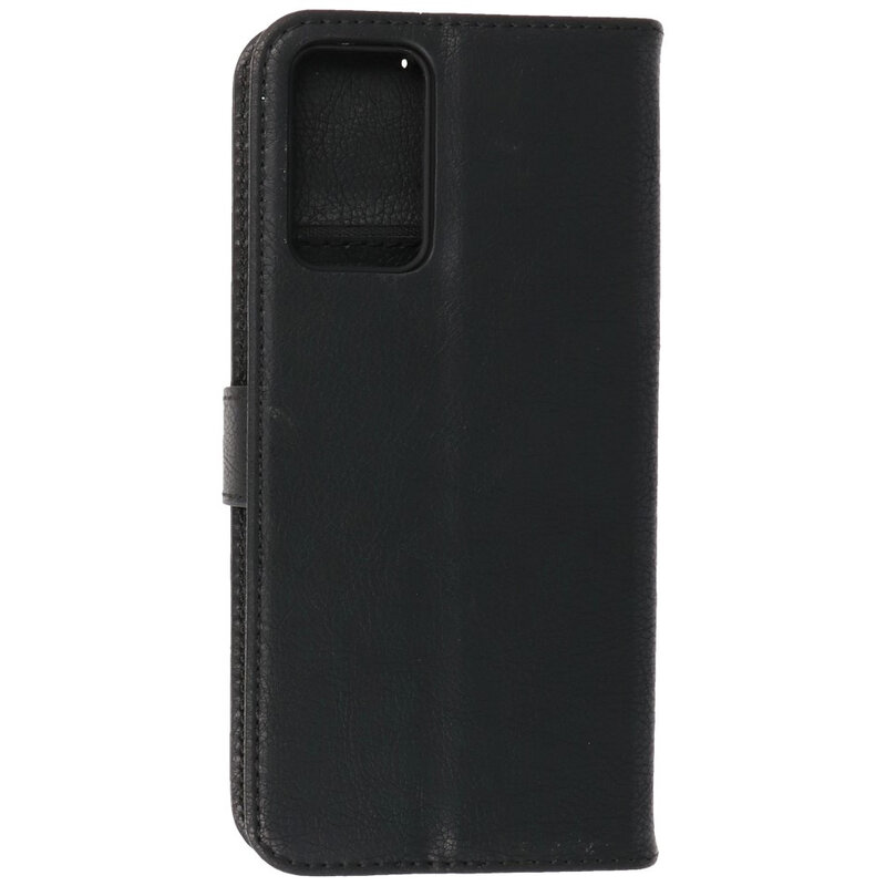 Bookstyle Wallet Cases Cover til Oppo A54s Sort