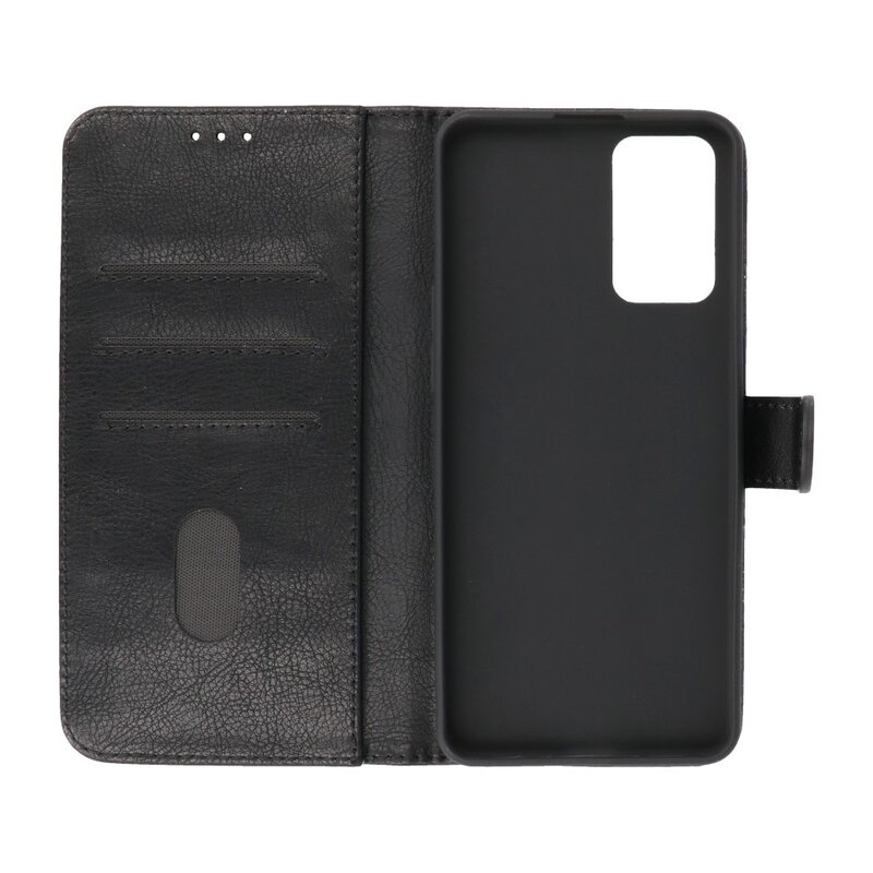 Bookstyle Wallet Cases Cover til Oppo A54s Sort