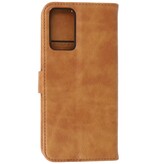 Bookstyle Wallet Cases Custodia per Oppo A54s marrone