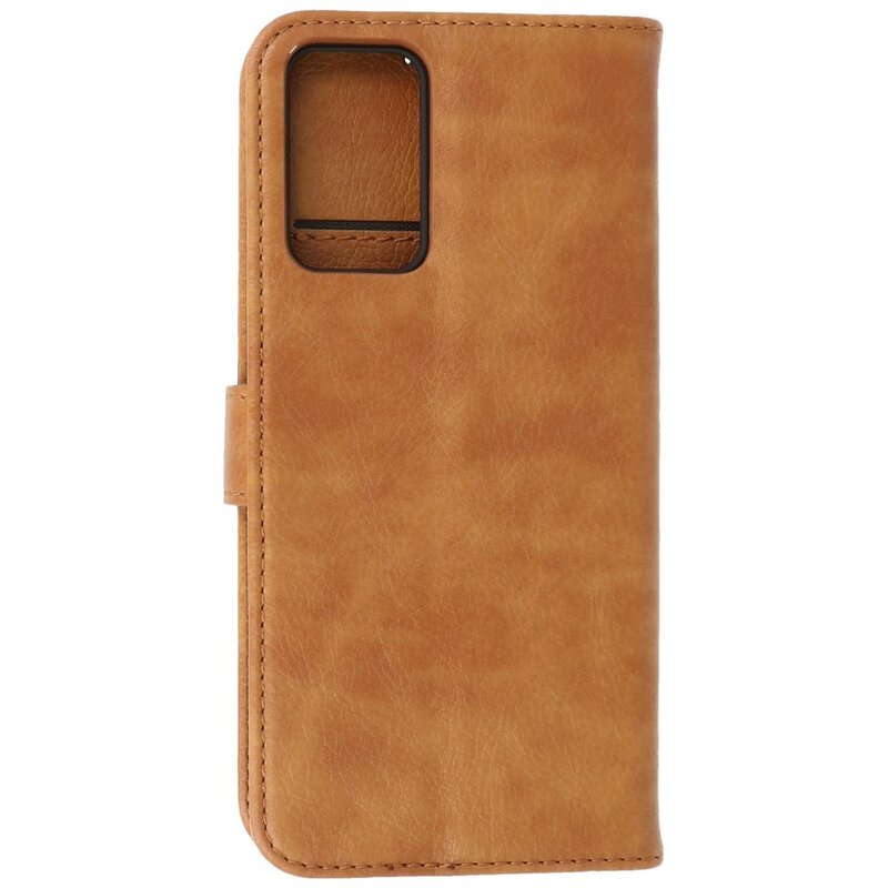 Bookstyle Wallet Cases Custodia per Oppo A54s marrone