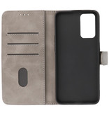 Bookstyle Wallet Cases Case for Oppo A54s Gray