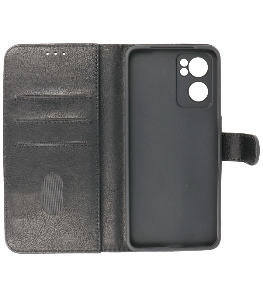 Bookstyle Wallet Cases Case for Oppo Reno 7 5G Black