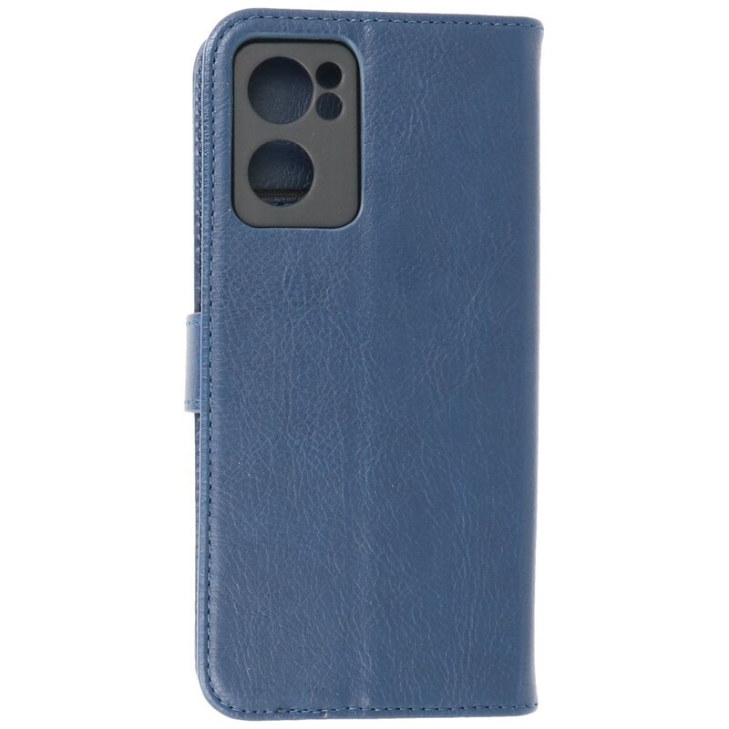 Bookstyle Wallet Cases Cover til Oppo Reno 7 5G Navy