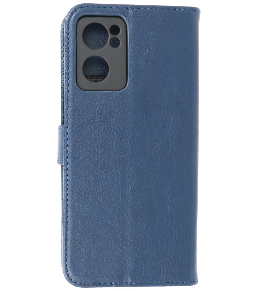 Bookstyle Wallet Cases Case for Oppo Reno 7 5G Navy