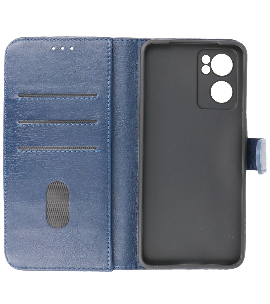 Bookstyle Wallet Cases Hülle für Oppo Reno 7 5G Navy