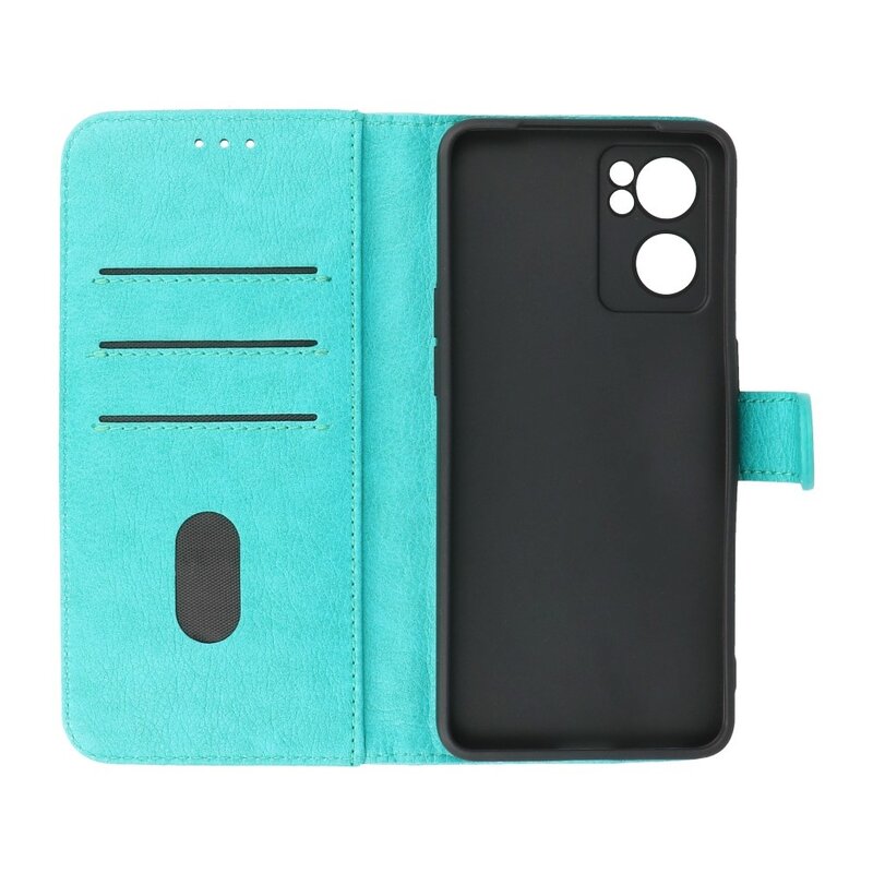 Bookstyle Wallet Cases Case for Oppo Reno 7 5G Green