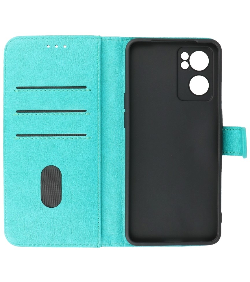 Bookstyle Wallet Cases Case for Oppo Reno 7 5G Green