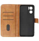 Bookstyle Wallet Cases Case for Oppo Reno 7 5G Brown