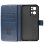 Etuis portefeuille Bookstyle pour Oppo Reno 7 Pro 5G Navy