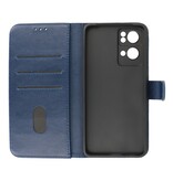 Bookstyle Wallet Cases Cover til Oppo Reno 7 Pro 5G Navy