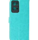 Bookstyle Wallet Cases Cover for Oppo Reno 7 Pro 5G Green