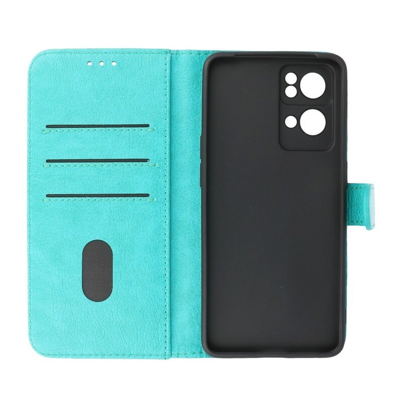 Bookstyle Wallet Cases Cover for Oppo Reno 7 Pro 5G Green