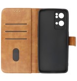 Bookstyle Wallet Cases Case for Oppo Reno 7 Pro 5G Brown