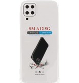 Stødsikker TPU-cover til Samsung Galaxy A12 Gennemsigtig