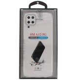 Funda de TPU a prueba de golpes para Samsung Galaxy A12 transparente