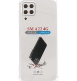 Custodia in TPU antiurto per Samsung Galaxy A22 4G trasparente