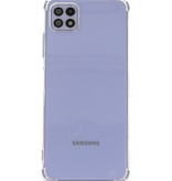 Funda de TPU a prueba de golpes para Samsung Galaxy A22 5G Transparente