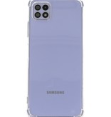 Stødsikker TPU-cover til Samsung Galaxy A22 5G Gennemsigtig