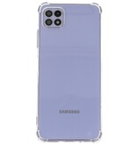 Stødsikker TPU-cover til Samsung Galaxy A22 5G Gennemsigtig