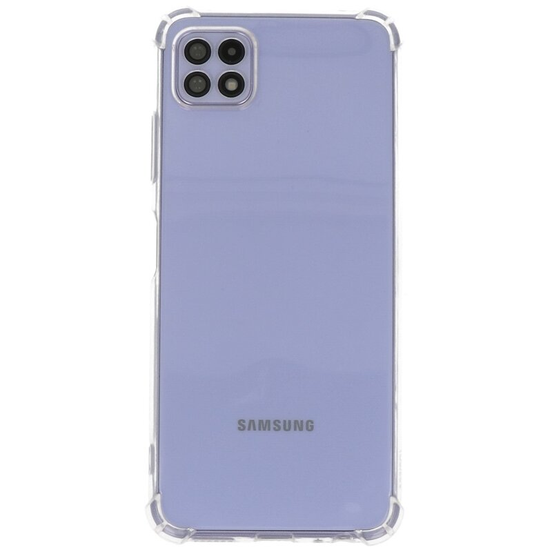 Stødsikker TPU-cover til Samsung Galaxy A22 5G Gennemsigtig