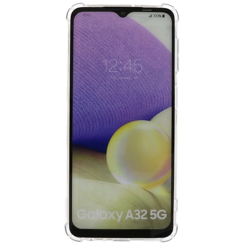 Schokbestendig TPU hoesje voor Samsung Galaxy A32 5G Transparant