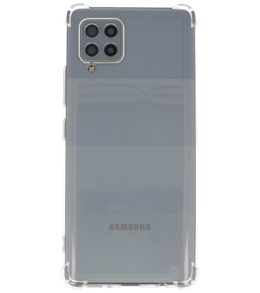 Schokbestendig TPU hoesje voor Samsung Galaxy A42 5G Transparant