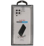 Stoßfeste TPU-Hülle für Samsung Galaxy A42 5G Transparent