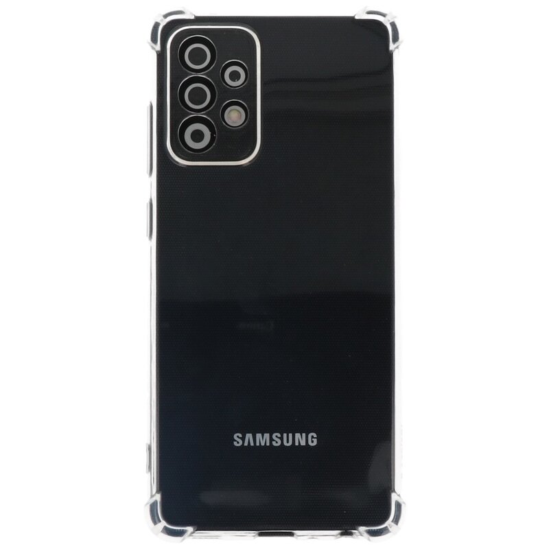 Stødsikker TPU-cover til Samsung Galaxy A72 5G Gennemsigtig