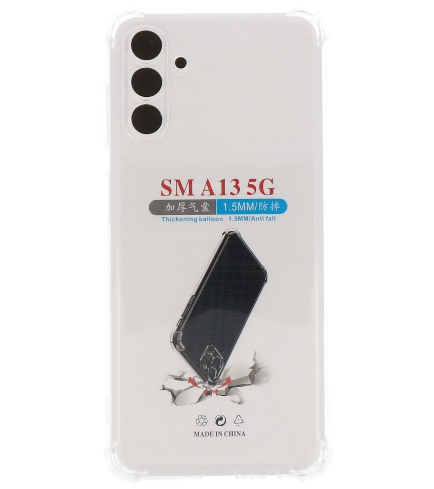 Shockproof TPU Case for Samsung Galaxy A13 5G Transparent