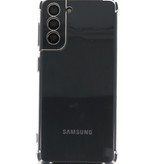 Stødsikker TPU-cover til Samsung Galaxy S21 Gennemsigtig