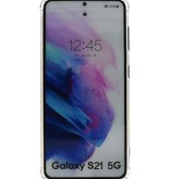 Funda de TPU a prueba de golpes para Samsung Galaxy S21 transparente